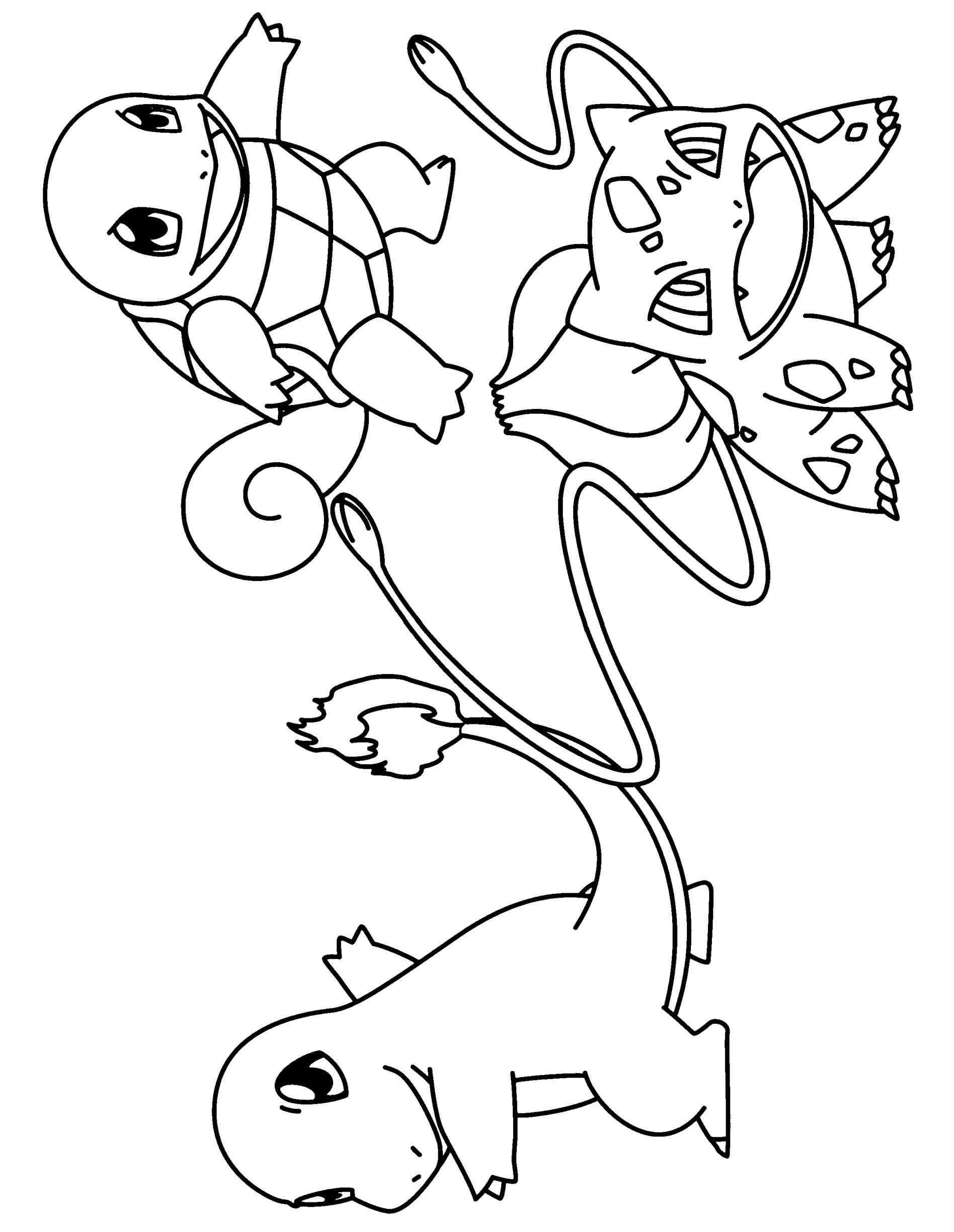 Pokemon Coloring Pages Wartortle at GetColorings.com | Free printable ...