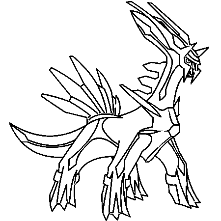 450x450 Dialga Coloriage Dialga En Ligne Gratuit