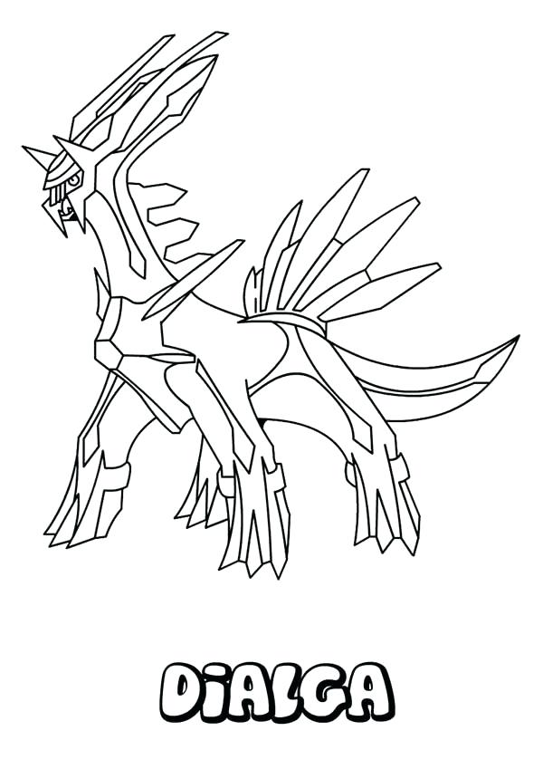 600x849 Pokemon Coloring Pages Dialga Coloring Pages Coloring Pages