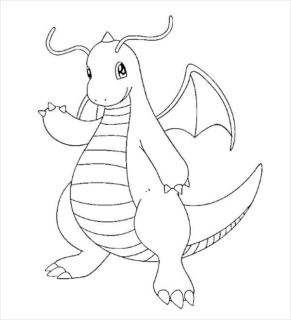 Dragon Coloring Pages 600x659 Dragon Coloring Pages
