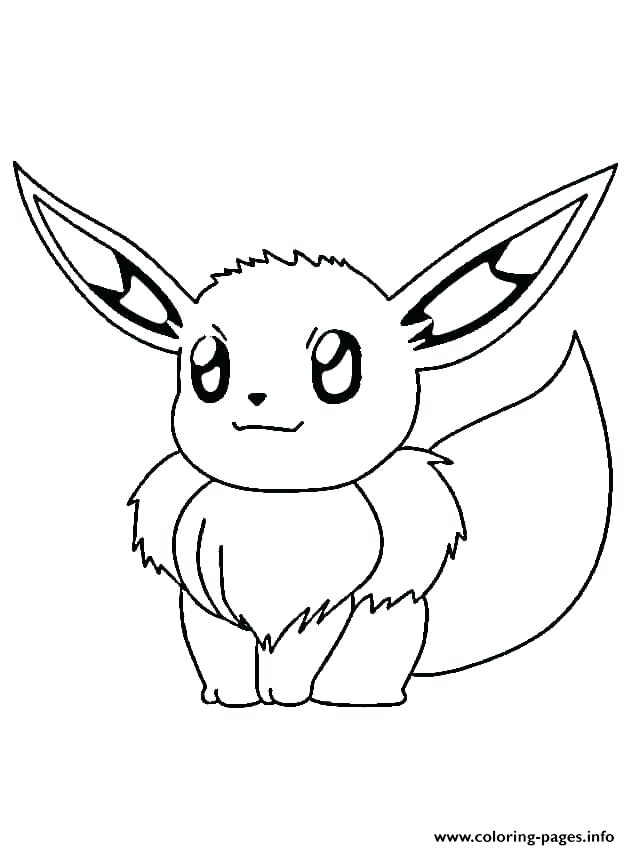 630x850 Flareon Coloring Pages A Ordable Pokemon Pictures To Print Evoli