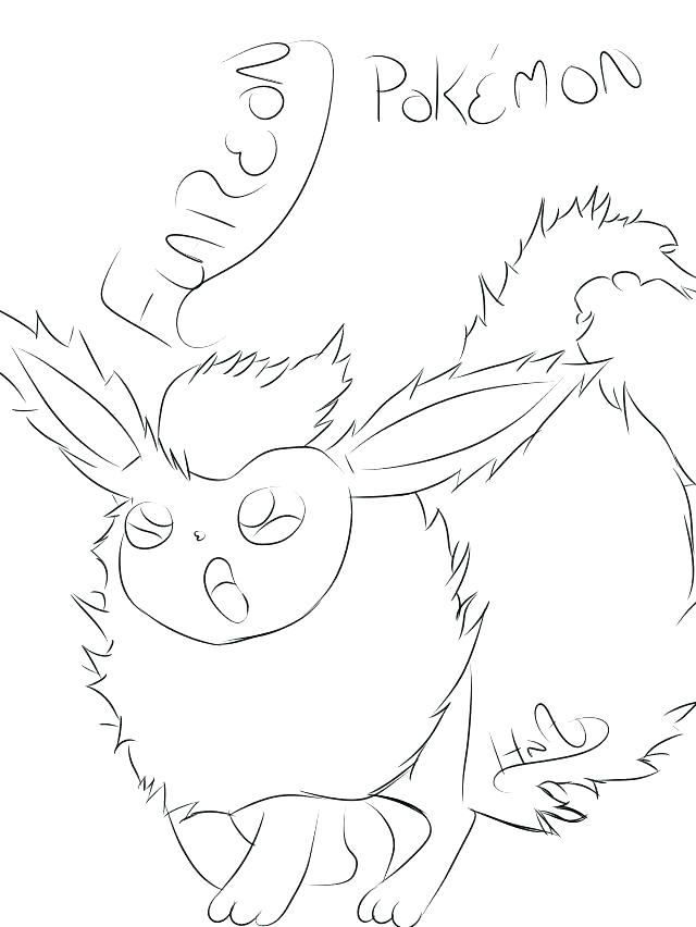 640x852 Flareon Coloring Pages Coloring Page Collection Coloring Pages