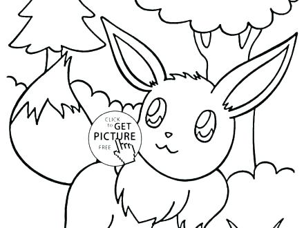 Pokemon Coloring Pages Eevee Evolutions Glaceon With Preschool 440x330 Pokemon Coloring Pages Eevee Evolutions Glaceon With Preschool