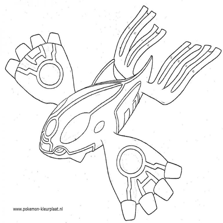 Pokemon Kyogre Coloring Pages at GetColorings.com | Free printable ...