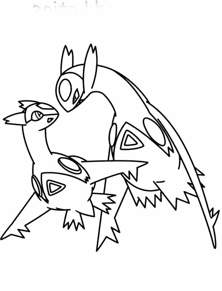 709x930 Pokemon Latias And Latios Coloring Page Pokemon