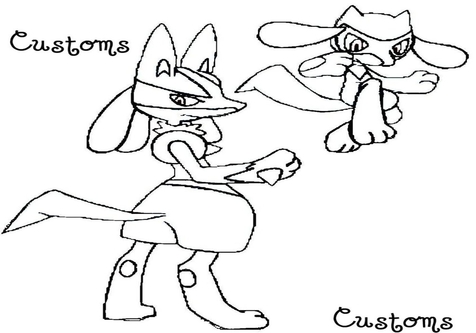 Pokemon Lucario Coloring Page Image Clipart Images 476x333 Pokemon Lucario Coloring Page Image Clipart Images