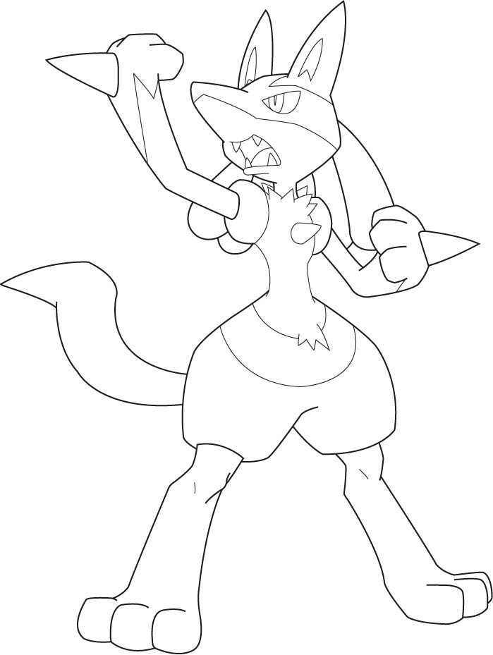 Pokemon Lucario Coloring Pages 699x929 Pokemon Lucario Coloring Pages