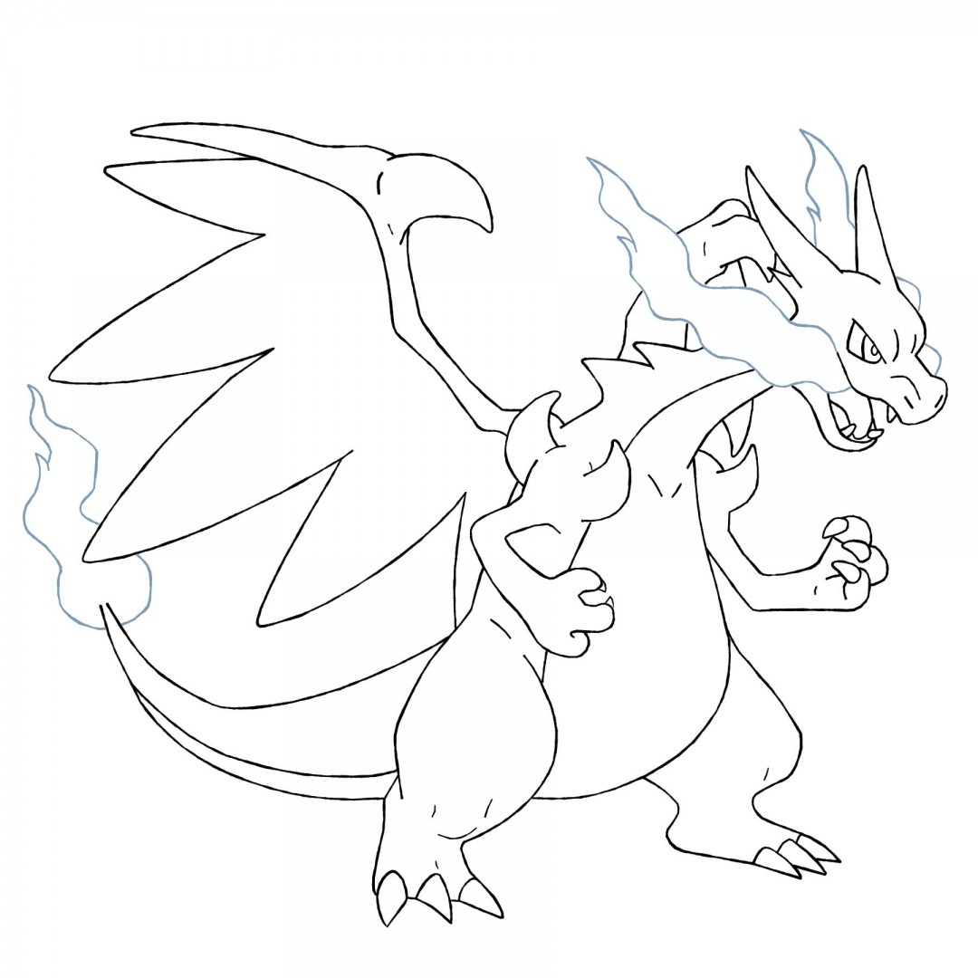New Coloring Pages Mega Charizard Ex Free Coloring Pages Download 1080x1080 New Coloring Pages Mega Charizard Ex Free Coloring Pages Download