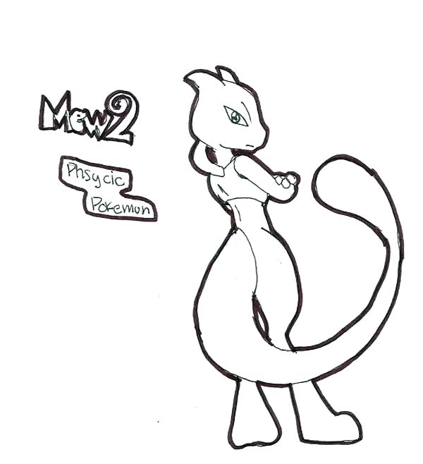 600x658 Mewtwo Coloring Pages Printable Coloring Pages The Page Download