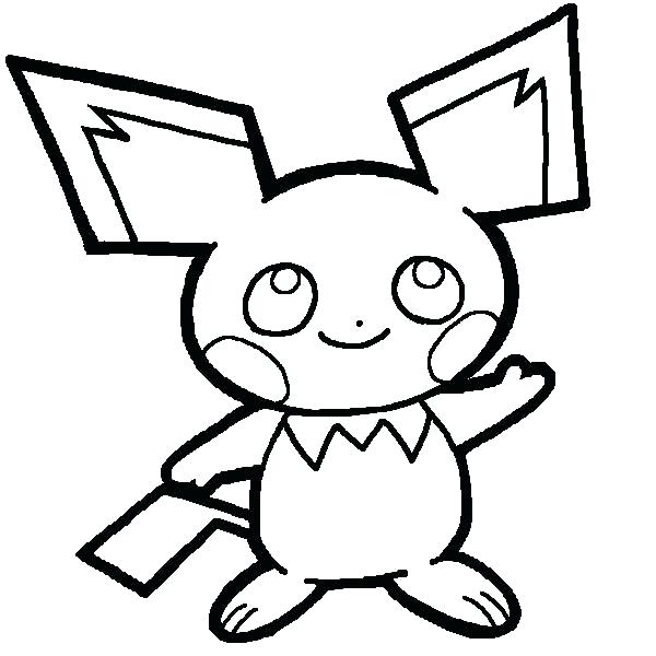 Pokemon Pichu Coloring Pages at GetColorings.com | Free printable ...