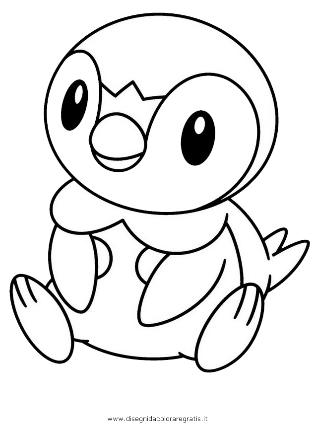 635x860 Piplup Coloring Pages