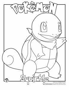 Squirtle Coloring Page Coloring Book Pages 232x300 Squirtle Coloring Page Coloring Book Pages