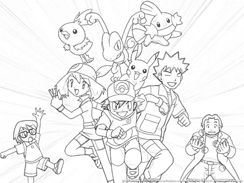 Free Coloring Pages For Kids Pokemon Pikachu Coloring Pages 500x375 Free Coloring Pages For Kids Pokemon Pikachu Coloring Pages
