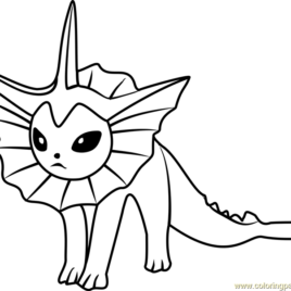 268x268 Pokemon Vaporeon Coloring Pages Az Coloring Pages Coloring Pages
