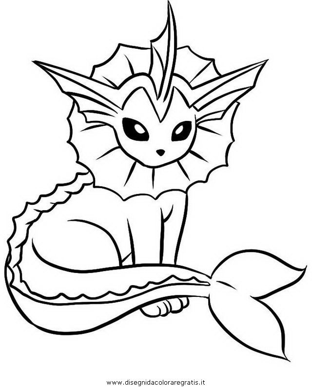 640x800 Vaporeon Coloring Pages Coloring Pages