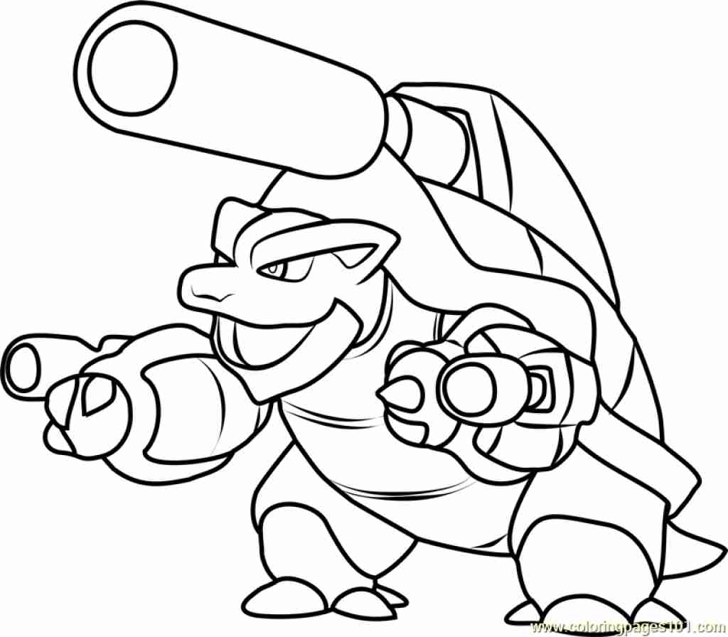 Mega Blastoise Ex Coloring Page For Kids Pokemon Pages Cartoons 1024x896 Mega Blastoise Ex Coloring Page For Kids Pokemon Pages Cartoons
