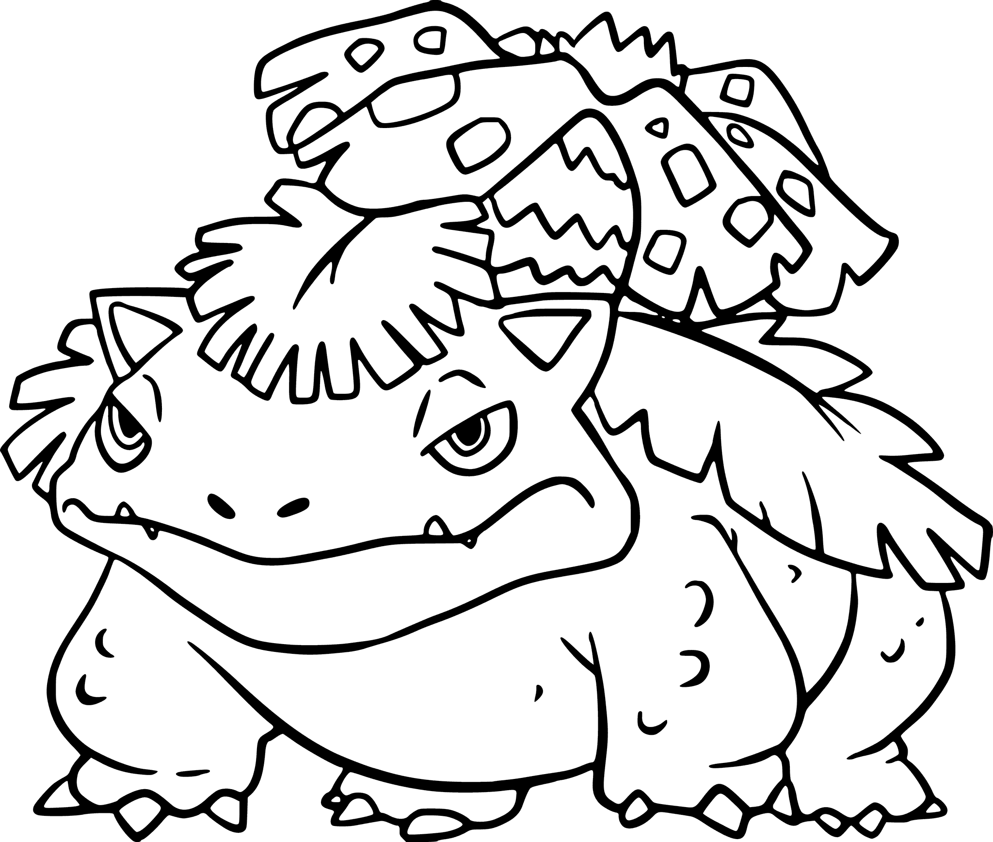 Venusaur Coloring Pages 2048x1736 Venusaur Coloring Pages