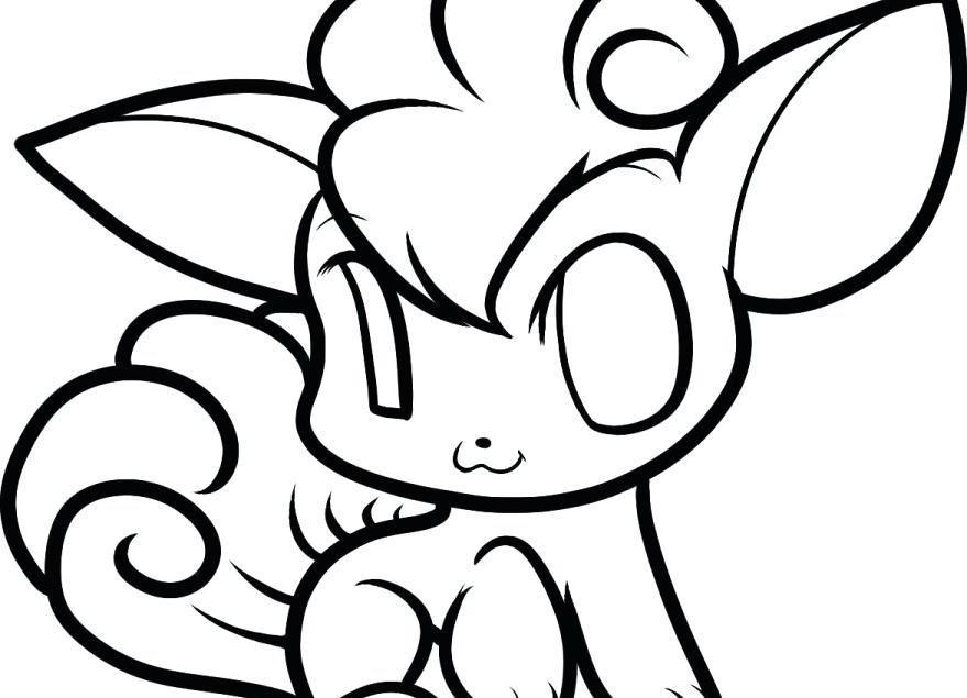 879x635 Vulpix Coloring Pages Coloring Page Elegant Fr Pokemon Vulpix