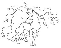 200x158 Coloring Pages Pokemon Alola Forms Drawing