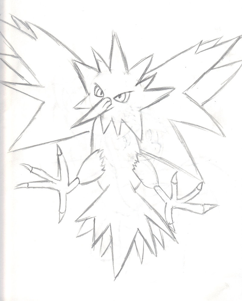 Suggestions Online Images Of Zapdos Coloring Pages 802x997 Suggestions Online Images Of Zapdos Coloring Pages