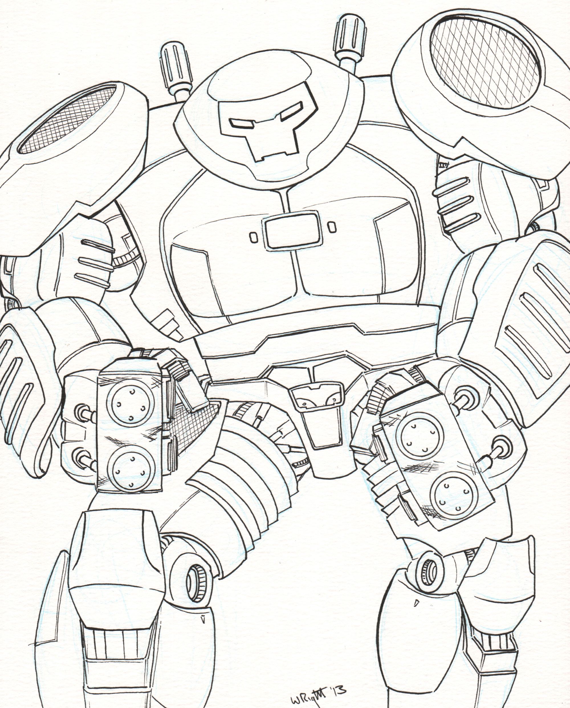 2000x2484 Iron Man Hulkbuster Vs Hulk Coloring Pages All About