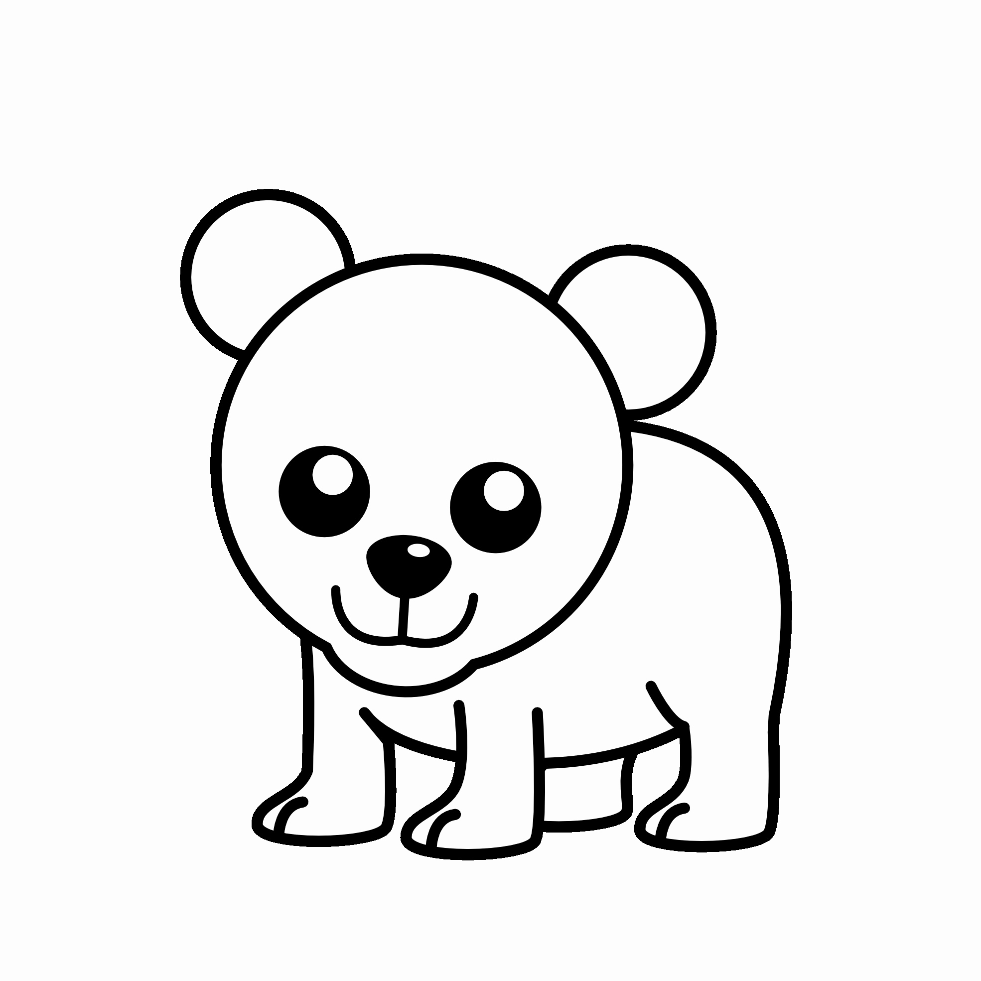 Curious Polar Bear Mother And Cub Coloring Page Cute Polar Bear 1969x1969 Curious Polar Bear Mother And Cub Coloring Page Cute Polar Bear