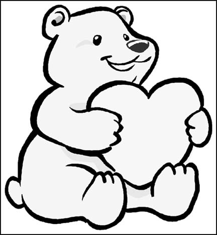 Top 75 Polar Bear Coloring Pages 432x468 Top 75 Polar Bear Coloring Pages