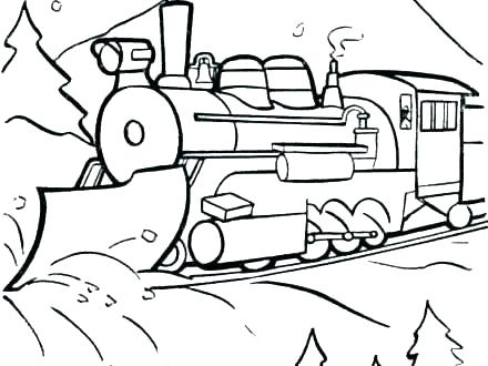 440x330 Polar Express Coloring Page Good Polar Express Coloring Pages