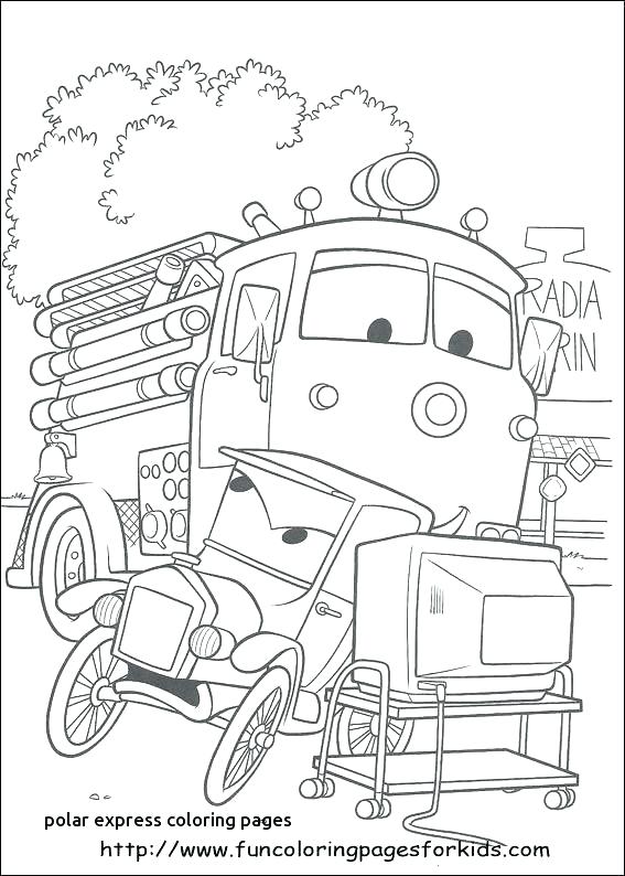 567x794 Polar Express Free Colouring Pages Polar Express Color Pages Polar