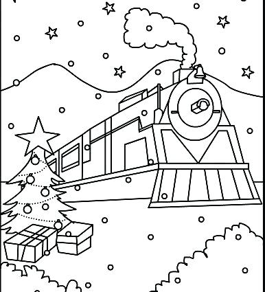 386x425 Idea Polar Express Coloring Pages And Polar Express Printable