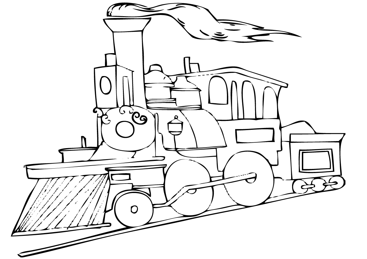 Polar Express Train Coloring Page at GetColorings.com | Free printable ...