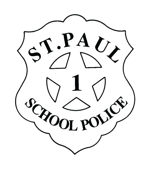 Police Badge Coloring Page Police Badge Coloring Page St School 600x688 Police Badge Coloring Page Police Badge Coloring Page St School