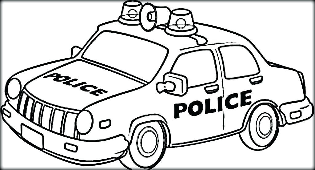 1024x552 Coloring Picture Of A Nice Police Car Coloring Page