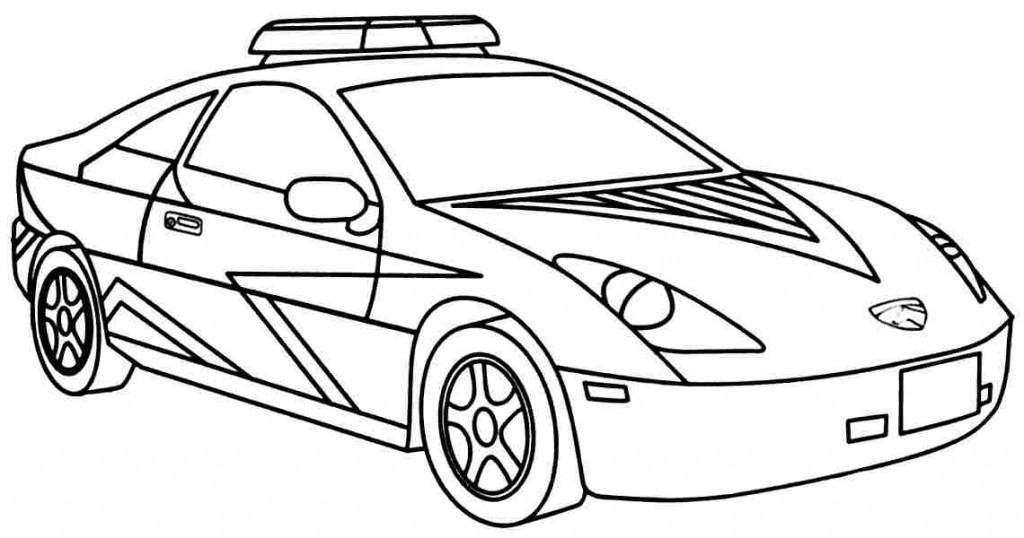 1024x538 Police Car Coloring Page Police Color Page Coloring Pages For Kids