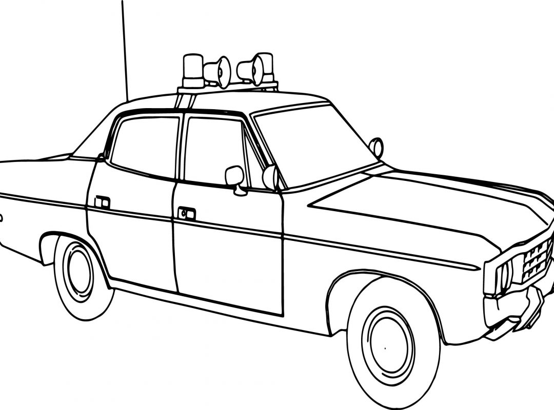 Police Car Coloring Pages at GetColorings.com | Free printable ...