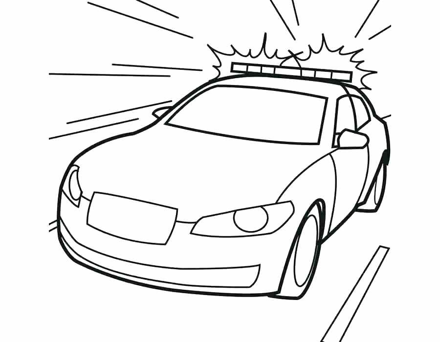 900x700 Car Printable Coloring Pages Police Car Coloring Pages To Print
