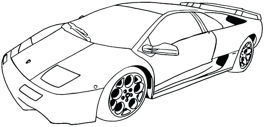 863x417 Car Color Page Coloring Pages Police Car Cool Car Coloring Pages