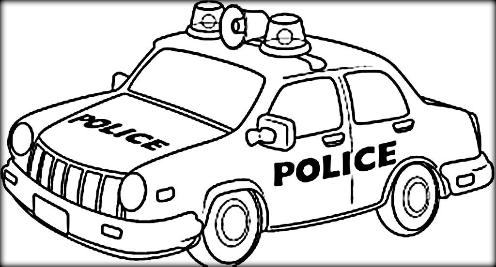 1024x552 Cool Design Ideas Police Car Coloring Pages To Print Out