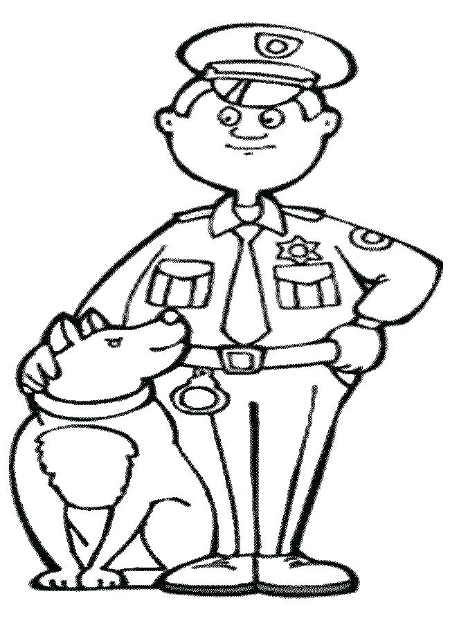 650x900 Police Hat Coloring Page Police Coloring Pages Policeman Coloring