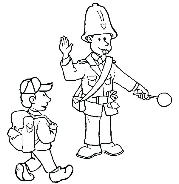 600x616 Lego Police Coloring Pages