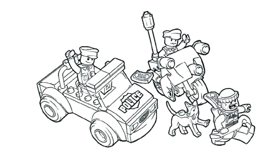 1024x577 Lego City Police Coloring Pages