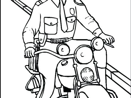Police Coloring Pages To Print Free Printable Policeman Coloring 440x330 Police Coloring Pages To Print Free Printable Policeman Coloring