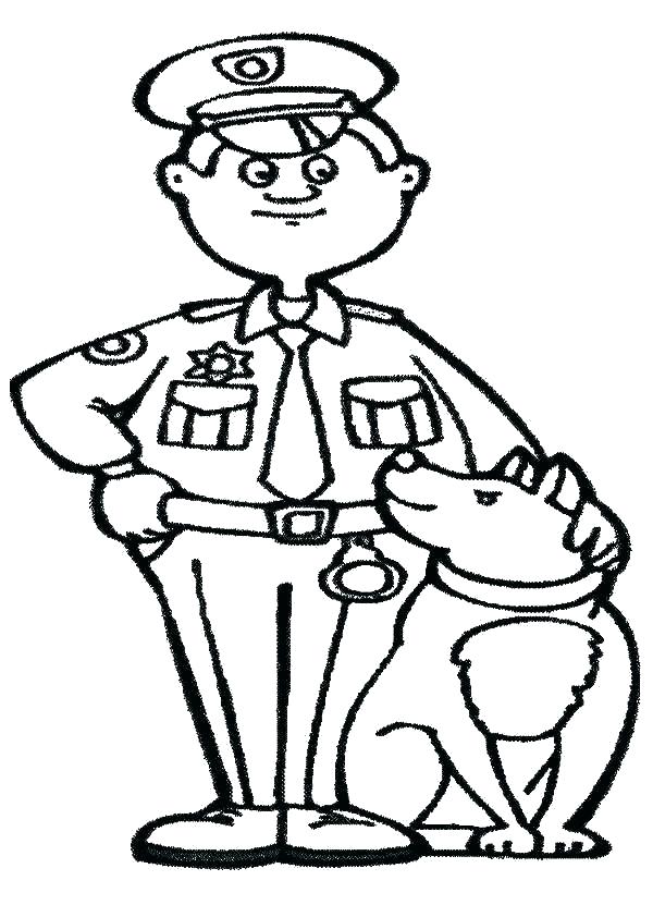 Police Coloring Pages To Print Policeman Coloring Pages Police 600x831 Police Coloring Pages To Print Policeman Coloring Pages Police