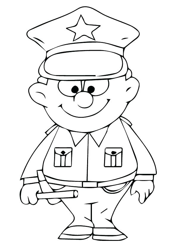 Policeman Coloring Pages Policeman Coloring Pages Printable Police 595x842 Policeman Coloring Pages Policeman Coloring Pages Printable Police