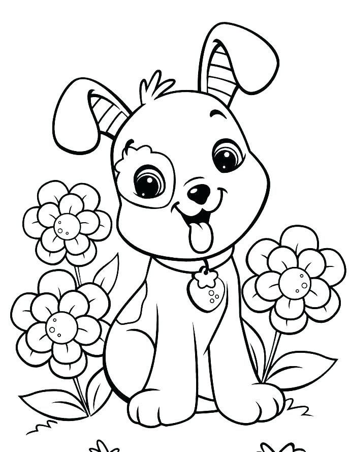 687x889 Police Dog Coloring Pages Cute Cat And Dog Coloring Pages Best