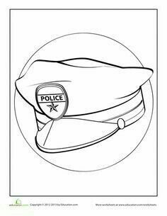 Kindergarten Printable Hat Templates Coloring Pages, Police 236x305 Kindergarten Printable Hat Templates Coloring Pages, Police