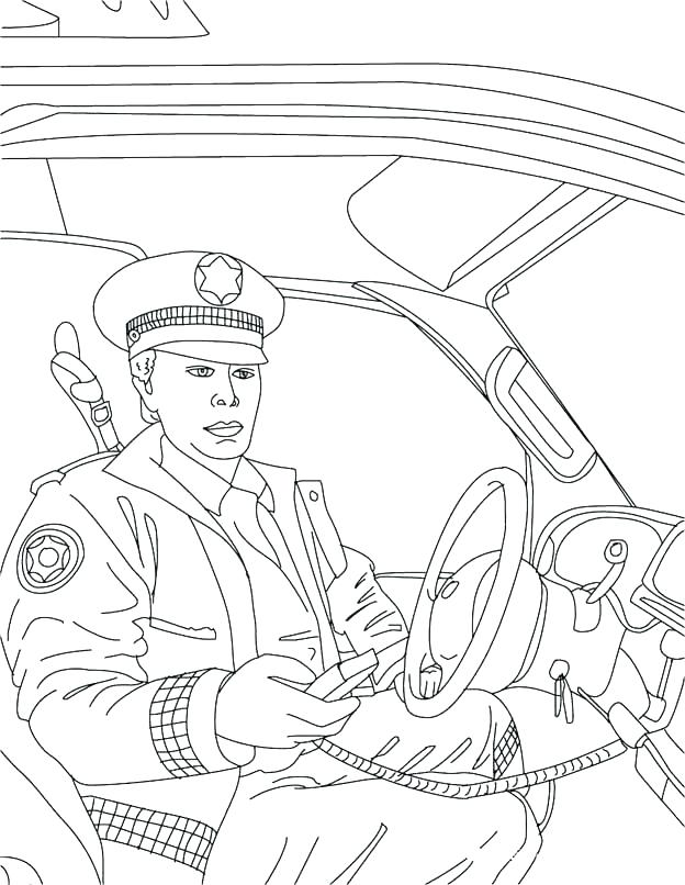 624x806 Policeman Coloring Page Police Coloring Pages Policeman Coloring