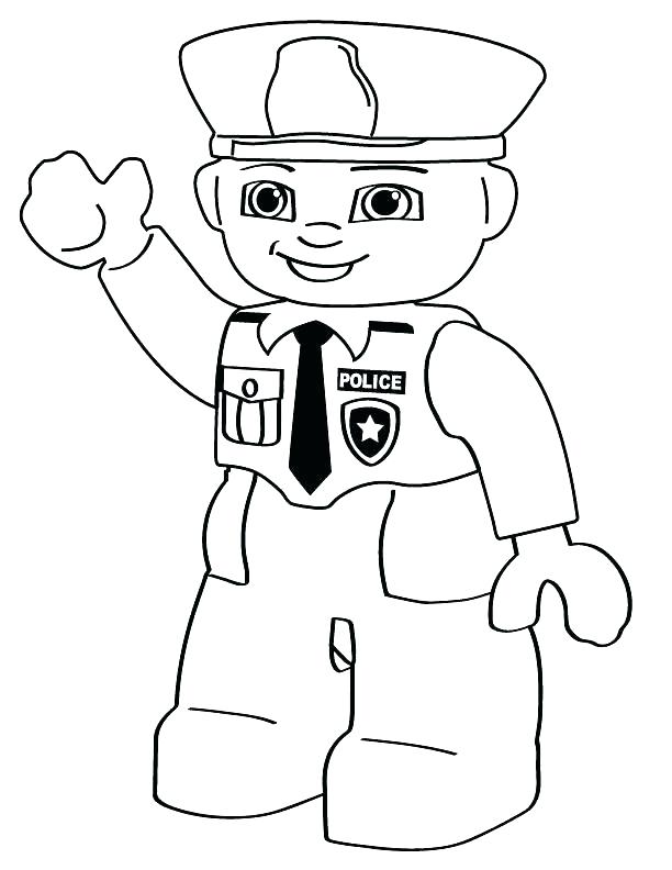 612x792 Police Badge Coloring Page Police Officer Badge Coloring Page