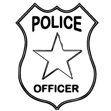230x230 Policeman Coloring Page Police Officer Coloring Page Free