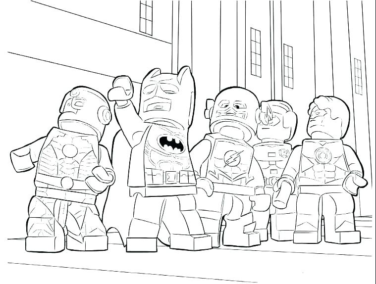 759x574 Lego Coloring Page Superhero Coloring Pages Coloring Pages